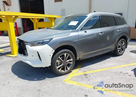 2025 Infiniti Qx60 Luxe из США, поврежденный, VIN 5N1AL1FR5SC351765